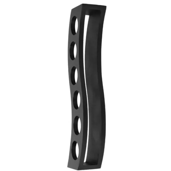 Vinflaskeholdere>Desktop Bambus 6 Flasker Vinkop Rack Glasholder Display Hylde Organizer