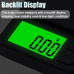 Digital Display Køkken Elektronisk vægt, smykkevægt 500g/0,01g Best
