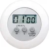 Digital køkkentimer med LCD-skærm og magnet hvid Online