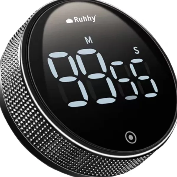 Digital Timer med Magnet & LCD-display – Køkkenur