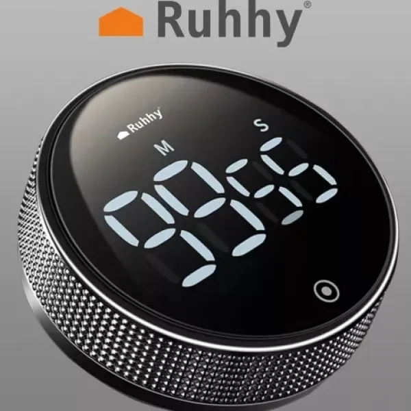 Digital Timer med Magnet & LCD-display – Køkkenur