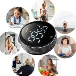 Digital Timer med Magnet & LCD-display – Køkkenur
