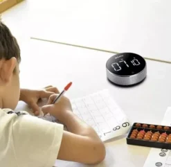 Digital Timer med Magnet & LCD-display – Køkkenur