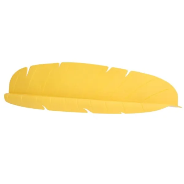 Måtter & Gitter Til Køkkenvaske>Diskbänk Vattenstänkskydd Elastisk Återanvändbar Bananblad Vattendiskbänk Stänkskydd för disk Grönsaker tvättning gul