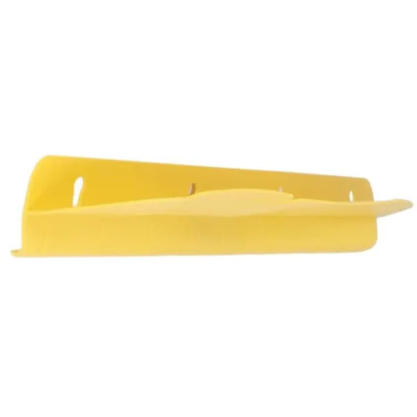Måtter & Gitter Til Køkkenvaske>Diskbänk Vattenstänkskydd Elastisk Återanvändbar Bananblad Vattendiskbänk Stänkskydd för disk Grönsaker tvättning gul