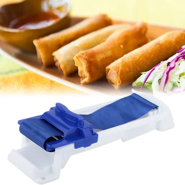 Sushimåtter>DIY Plastic Grøntsagskødrulleværktøj Sushi Maker Laver Hjemmekøkkenværktøj (S)