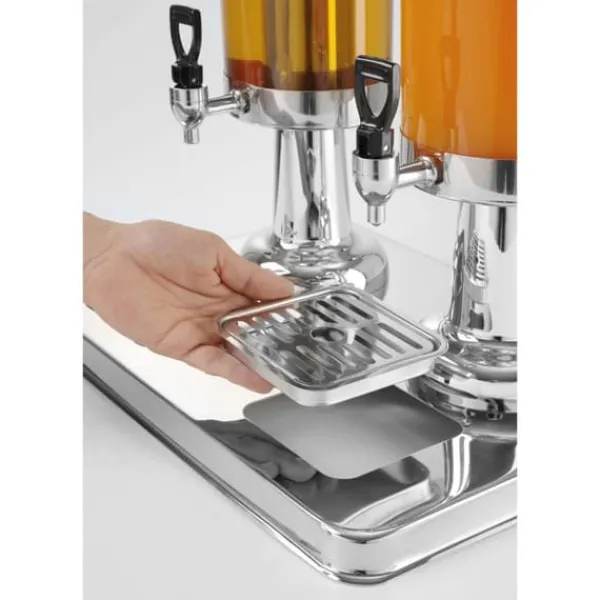 Drikkevareautomater>Dobbelt dispenser til juice, afkølede drikke, 2 x 3L