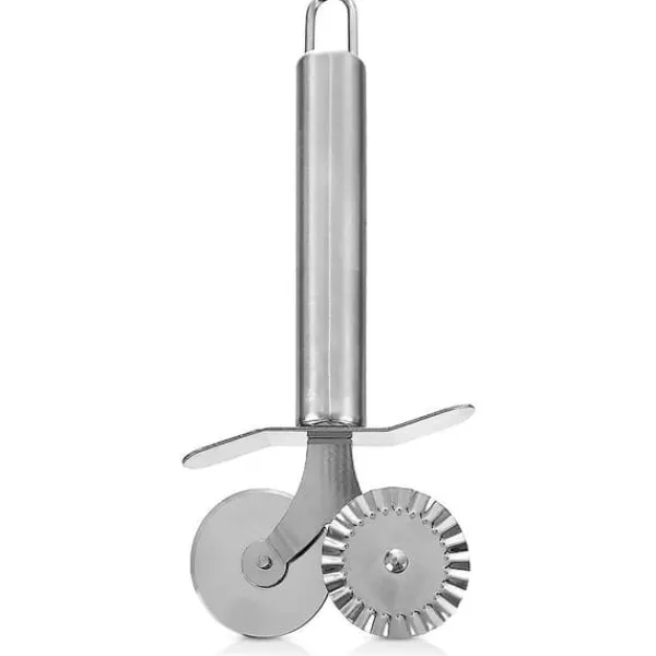 Dobbelt ståldej- og pastahjul 4 cm Clearance