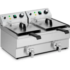 Dobbelt to-kammer frituregryde 2 x 11 l 6000 W Hot