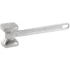 Dobbeltsidet kødmørner i aluminium 22,5 cm Online