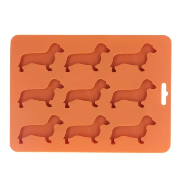 Dog silikone isterningbakke - perfekt til chokolade, farveblyanter, stearinlys og yoghurt New