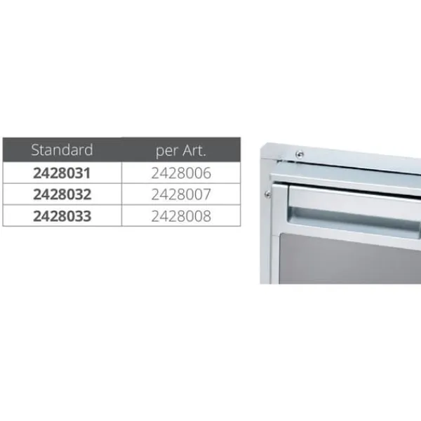 Køleskabe>Dometic Standard Ramme Cr65 Søvfarvet