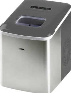 Isproducenter>Domo DO9253IB isterningmaskine Bærbar isterningmaskine 12 kg/24t Rustfrit stål