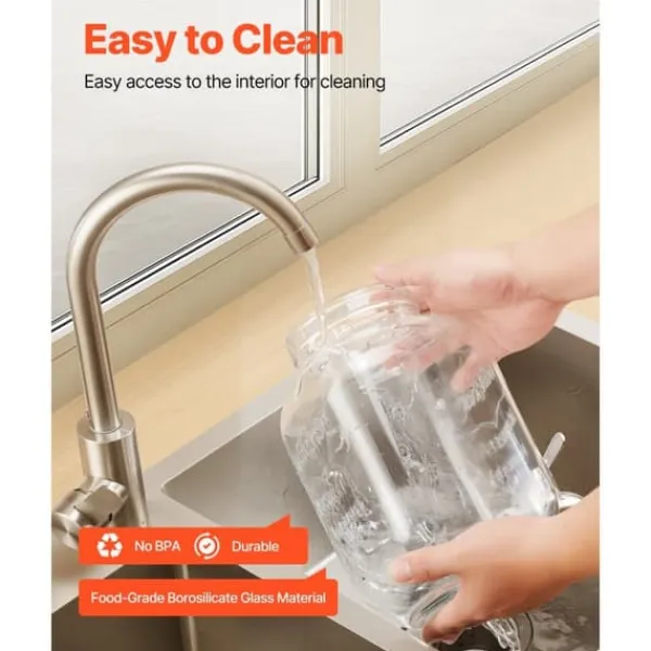 Drikkevareautomater>Drikkedispenser 3,8L, Glasdispenser til Fester, med Stativ, 2-Pakke