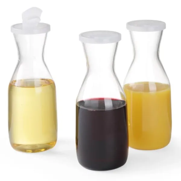 Karafler>Drikkekaraffelkande med låg og dispenser 1L - Hendi 425763