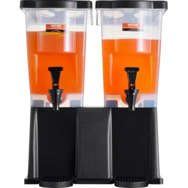 Drikkevareautomater>Drikkevaredispenser, 45x41.5x53 cm, plast, med stativ og tappehane