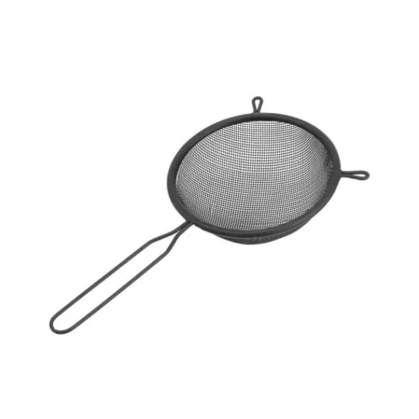 Dørslag & Sier>Dørslag Quttin Sort Metal Ø 10 cm (24 enheder)