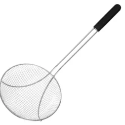 Hulsskeer>Dørslag, sigte til friturestegning i olie, rustfrit stål. 260 mm - Hendi 640920