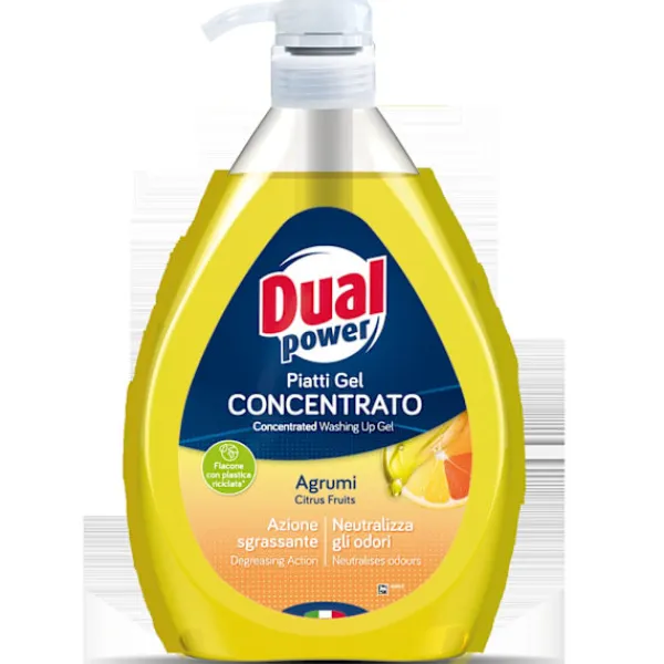 Rengøringsmiddel>DUAL Power Opvaskemiddel Citrusfrugter 1L