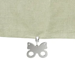 Dugvægte, Sommerfugle Design, 7.5x6.5x1 cm, Sølv