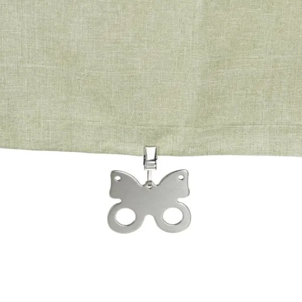 Dugvægte, Sommerfugle Design, 7.5x6.5x1 cm, Sølv
