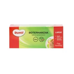 Madopbevaringsposer>Dumil Sandwichposer L 150 stk.
