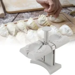 Dumpling Mold Machine Automatisk ABS og rustfrit stål dobbelthoved dumpling maker til hjemmekøkken Sale