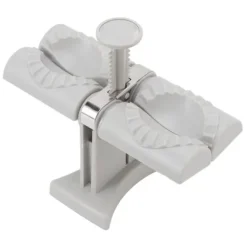 Dumpling Mold Machine Automatisk ABS og rustfrit stål dobbelthoved dumpling maker til hjemmekøkken Sale