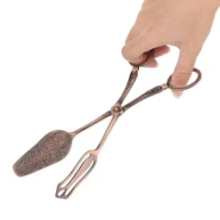 Elegant brødtangklemme i retrostil - rød bronze zinklegering