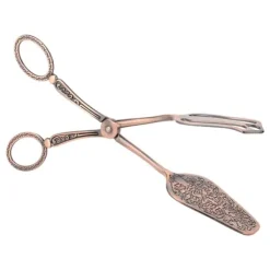 Elegant brødtangklemme i retrostil - rød bronze zinklegering