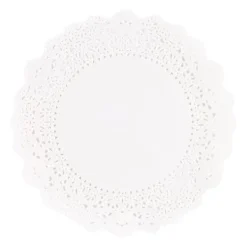 Udstyr Til Kagedekoration>Elegante blondepapirunderlag til bryllupskagedekoration - Sæt med 180 (8,5 tommer)