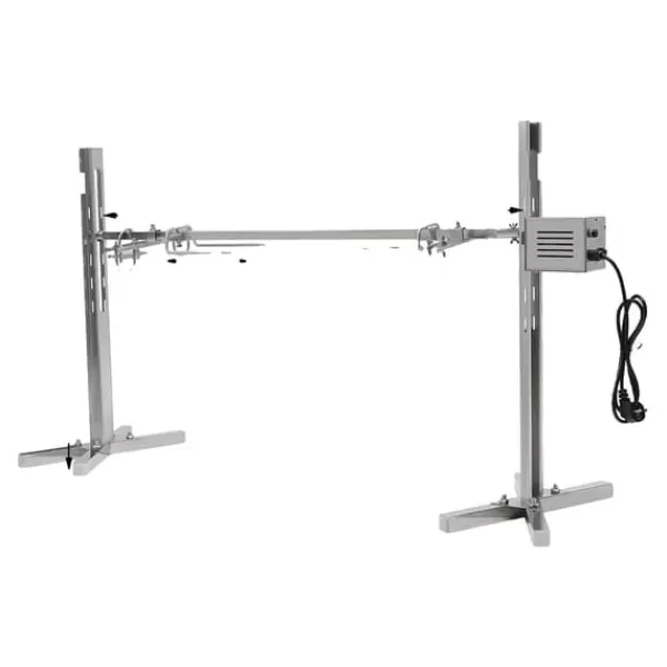 Elektrisk BBQ Rotisserie Grill, Justerbar Højde, 40 kg Kapacitet,SOM VIST Hot