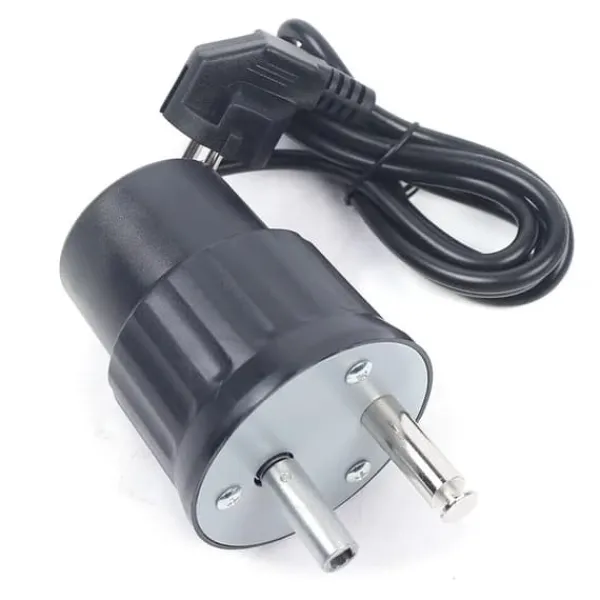 Elektrisk BBQ-motor, rotisserie spydmotor til grill, 220V, sort Discount