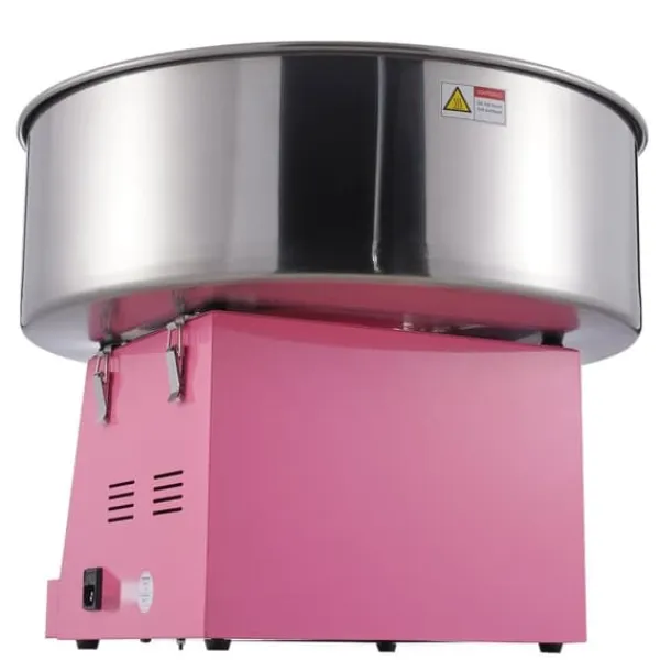 Maskiner Til Candyfloss>Elektrisk Candy Floss Maskine, 1000 W, Kommerciel Candy Maker med Rustfri Stålskål og Sukkerske, Ideel til Fest og Events