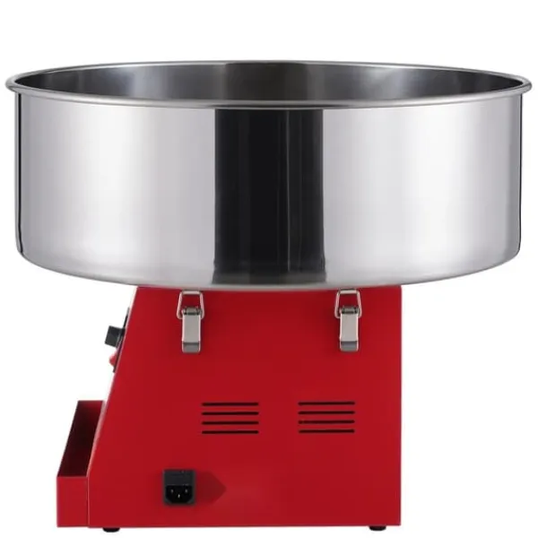 Maskiner Til Candyfloss>Elektrisk Candy Floss Maskine, 1000 W, Kommerciel Maskine med Rustfrit Stål, Sukkerske, Perfekt til Fester