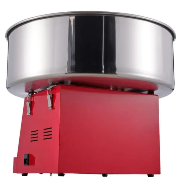 Maskiner Til Candyfloss>Elektrisk Candy Floss Maskine, 1000 W, Kommerciel Maskine med Rustfrit Stål, Sukkerske, Perfekt til Fester