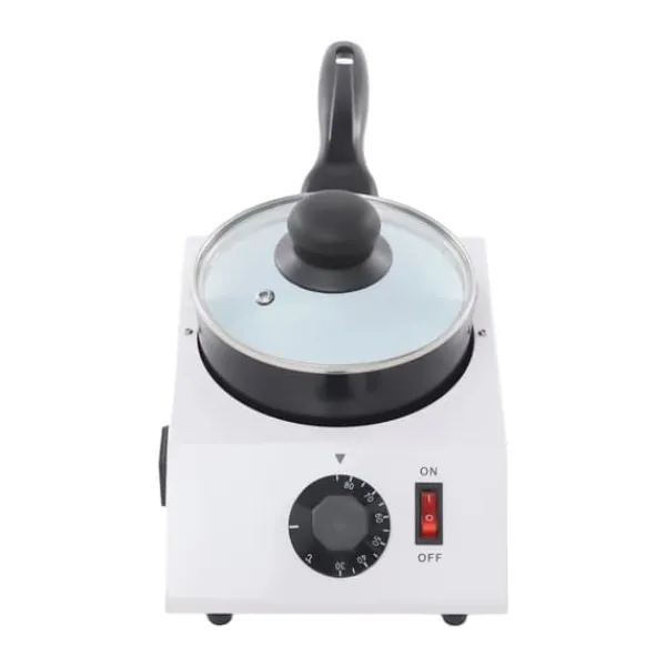 Elektrisk chokoladesmelter - tempereringsmaskine - 40 W - 1 skål - 30–85 °C justerbar - 220–230 V, 50–60 Hz - sort Online