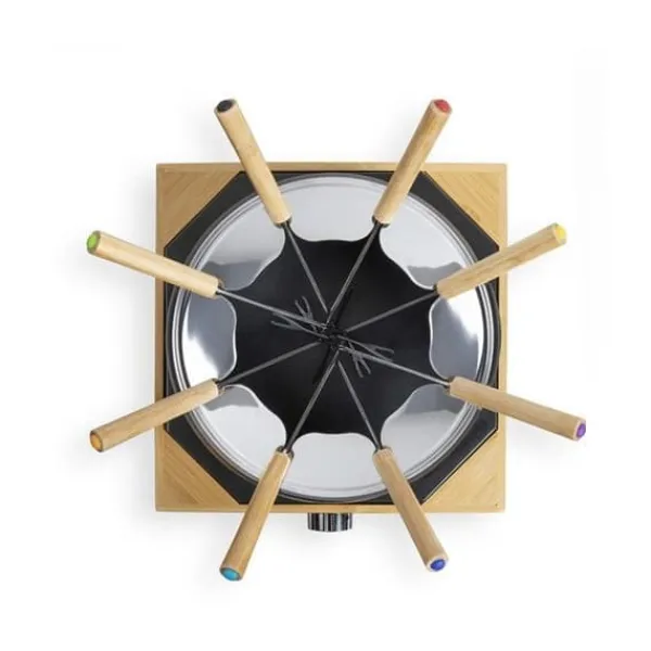 Fonduesæt>Elektrisk fondueset - LIVOO - DOC287 - 800W - 2L - 8 personer - Justerbar termostat - PFAS-fri non-stick-gryta