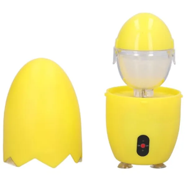 Elektrisk äggrörare Äggulamixer Golden Egg Shaker för kök Restaurang EU-kontakt 100-240VYellow Discount