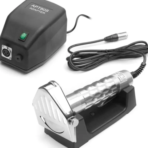 Elektrisk gyros kebabkniv med sliber og stativ 230 V 80 W - Hendi 267264 Outlet
