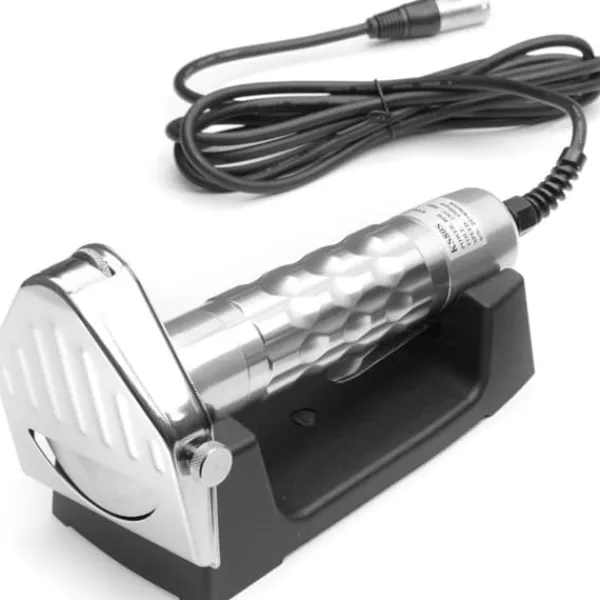 Elektrisk gyros kebabkniv med sliber og stativ 230 V 80 W - Hendi 267264 Outlet