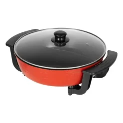 Elektriske Stegepander & Wokker>Elektrisk hotpot 6 L, gryde/stegepande med 2 kamre, 1360 W 220 V, non-stick, justerbar temperatur, multifarvet