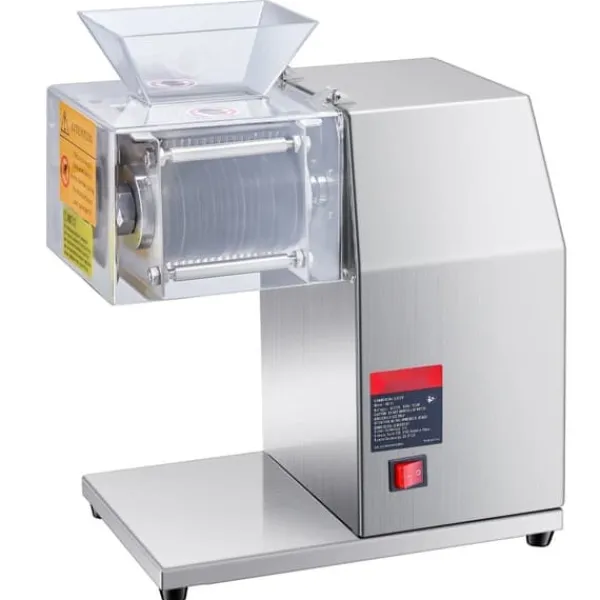 Kødskivere>Elektrisk Kødskærermaskine, 850W Model, Kommerciel Skæremaskine til Kød, Effektiv og Hurtig Drift