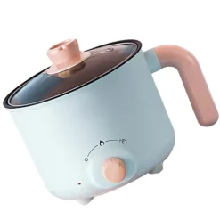 Elektrisk kogegryde Hurtig opvarmning af automatisk strømafbrydelse Beskyttelse mod tørforbrænding Mini Elektrisk nudelkoger Non Stick (med dampgryde | CDON Clearance