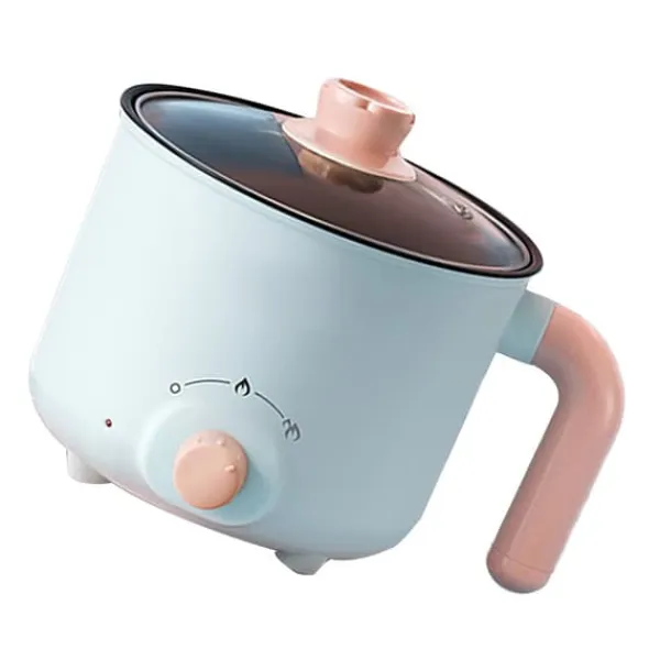 Elektrisk kogegryde Hurtig opvarmning af automatisk strømafbrydelse Beskyttelse mod tørforbrænding Mini Elektrisk nudelkoger Non Stick (med dampgryde | CDON Clearance
