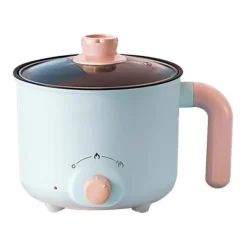 Elektrisk kogegryde Hurtig opvarmning af automatisk strømafbrydelse Beskyttelse mod tørforbrænding Mini Elektrisk nudelkoger Non Stick (med dampgryde | CDON Clearance
