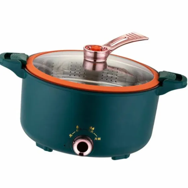 Elektrisk kogegryde Multifunktionel nudler Komfur Stor kapacitet Hot Pot Anti Stick stegepande Sale