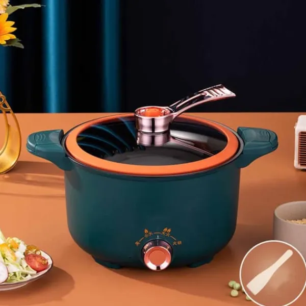 Elektrisk kogegryde Multifunktionel nudler Komfur Stor kapacitet Hot Pot Anti Stick stegepande Sale