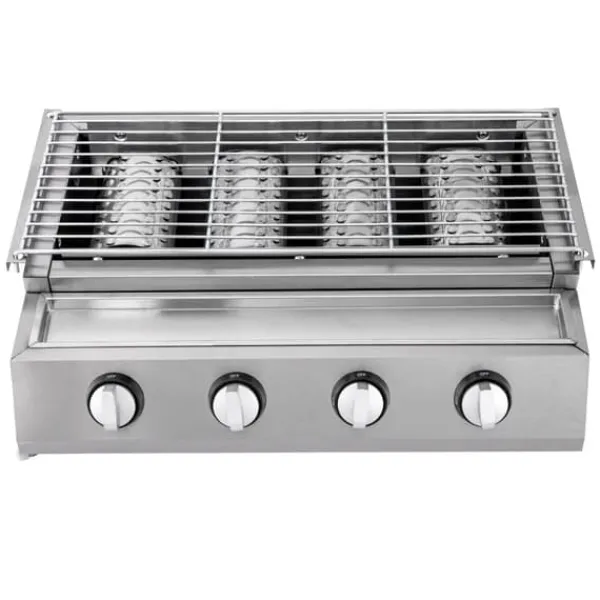 Madlavningsmaskiner>Elektrisk pastakoger - Nudelkoger - 6-huls - 9 l - 2,5 kW - 220 V 50 Hz - 30–110 °C - Rustfrit stål 201