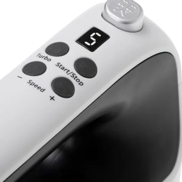 Mixere & Blendere>Elektrisk piskeris med LCD-display og 9 hastighedstilstande